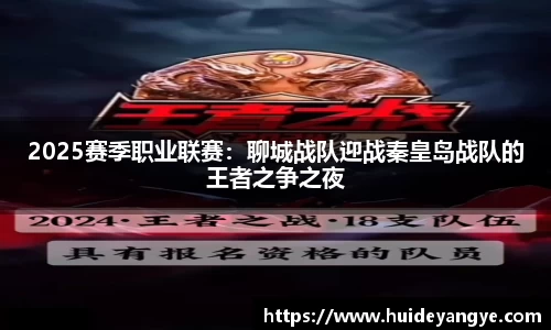 2025赛季职业联赛：聊城战队迎战秦皇岛战队的王者之争之夜